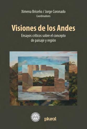Book cover of "Vision de los Andes: ensayos críticos sobre el concepto de paisaje y region"", by Ximena Briceño and Jorge Coronado